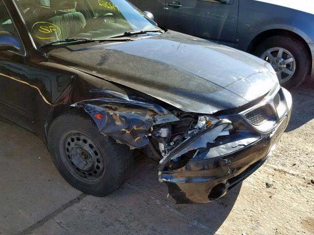 1G2NF52F43C190301 - 2003 PONTIAC GRAND AM S Սև լուսանկար 9