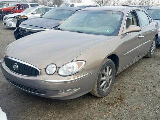 2G4WD582871227593 - 2007 BUICK LACROSSE C BEIGE photo 2