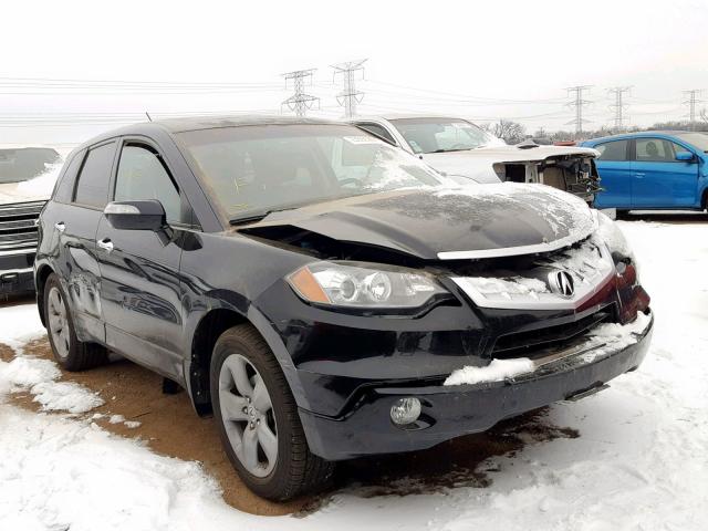 5J8TB18207A013937 - 2007 ACURA RDX BLACK photo 1