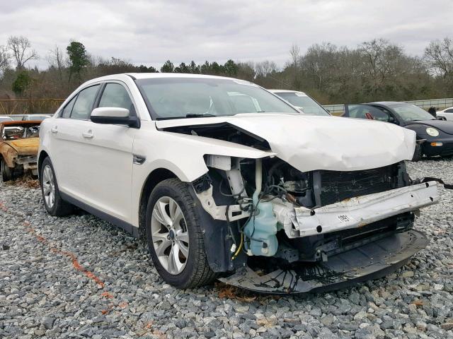 1FAHP2EW1AG101246 - 2010 FORD TAURUS SEL WHITE photo 1