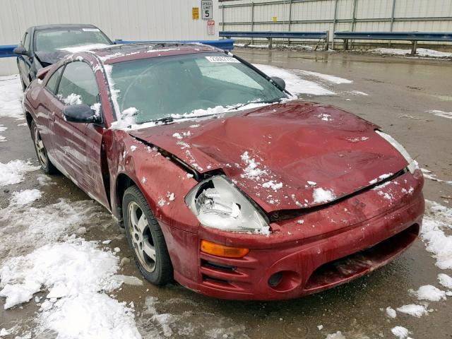 4A3AC44G53E153004 - 2003 MITSUBISHI ECLIPSE GS RED photo 1