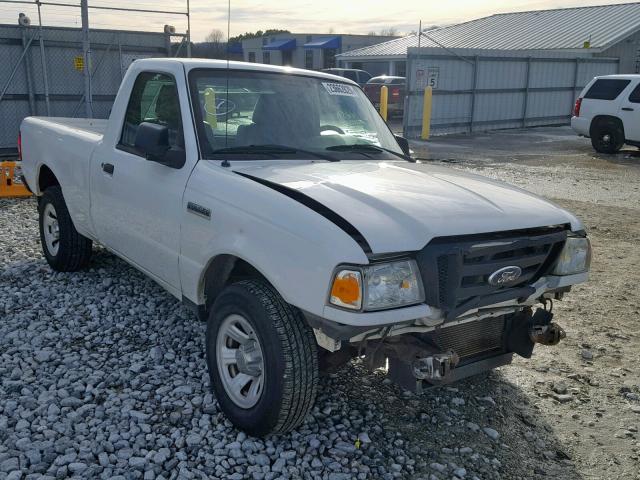 1FTKR1AD6APA05203 - 2010 FORD RANGER WHITE photo 1