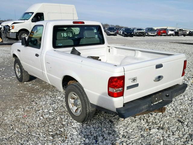 1FTKR1AD6APA05203 - 2010 FORD RANGER WHITE photo 3