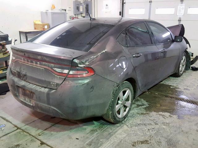 1C3CDFBB9FD415844 - 2015 DODGE DART SXT GRAY photo 4