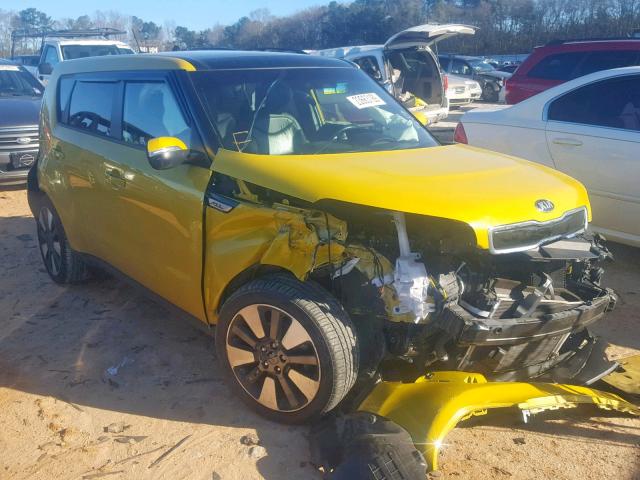 KNDJX3A58F7124237 - 2015 KIA SOUL ! YELLOW photo 1