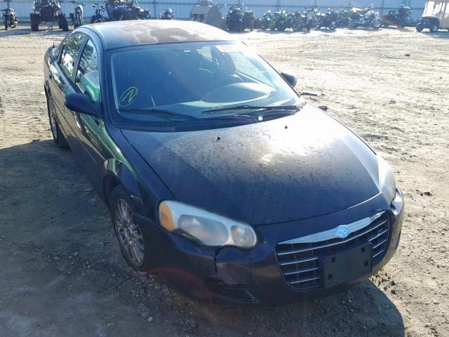 1C3EL46X54N382953 - 2004 CHRYSLER SEBRING LX BROWN photo 1