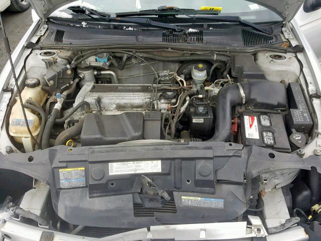 1G1JF52F747287666 - 2004 CHEVROLET CAVALIER L SILVER photo 7