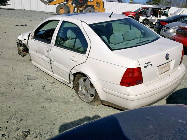 3VWSA29M7YM134047 - 2000 VOLKSWAGEN JETTA GLS WHITE photo 3