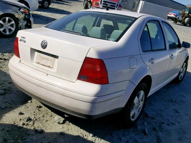 3VWSA29M7YM134047 - 2000 VOLKSWAGEN JETTA GLS WHITE photo 4