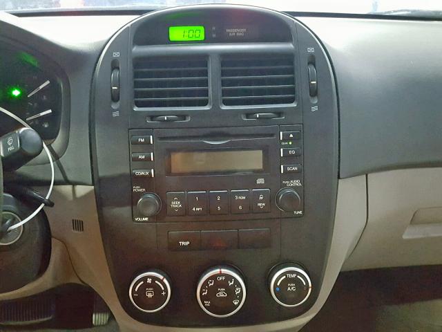 KNAFE121985500001 - 2008 KIA SPECTRA EX SILVER photo 9