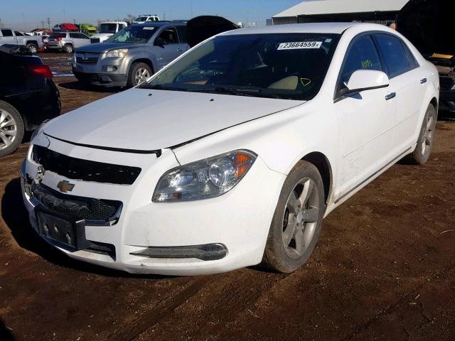1G1ZC5E04CF346616 - 2012 CHEVROLET MALIBU 1LT თეთრი ფოტო 2