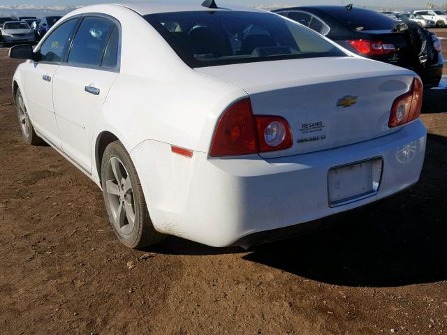 1G1ZC5E04CF346616 - 2012 CHEVROLET MALIBU 1LT თეთრი ფოტო 3