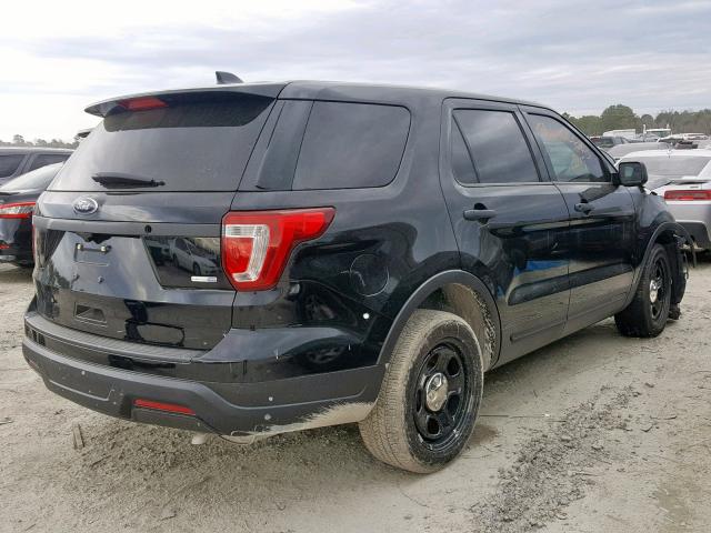 1FM5K8AR4JGA84629 - 2018 FORD EXPLORER P BLACK photo 4