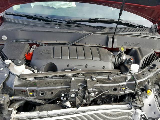 1GNKVJKD9HJ129285 - 2017 CHEVROLET TRAVERSE P BURGUNDY photo 7