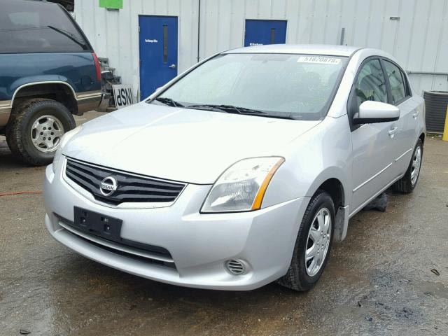 3N1AB6AP8CL745618 - 2012 NISSAN SENTRA 2.0 SILVER photo 2