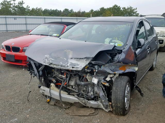 JTDKB20U383372573 - 2008 TOYOTA PRIUS GRAY photo 2