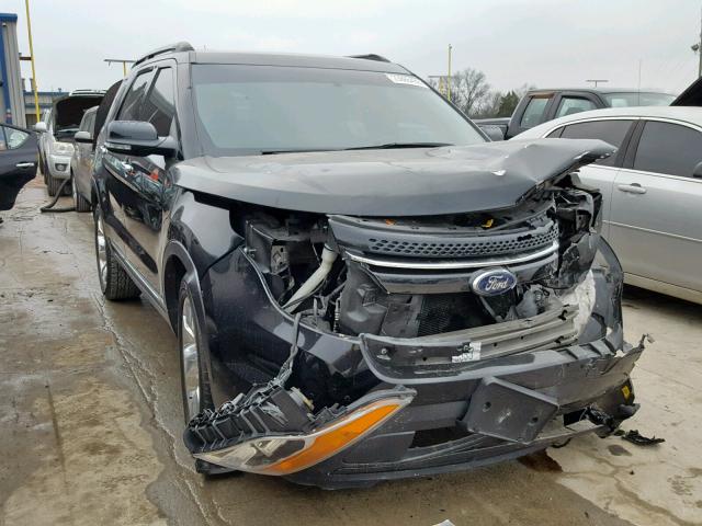 1FM5K7F85DGB31830 - 2013 FORD EXPLORER L BLACK photo 1