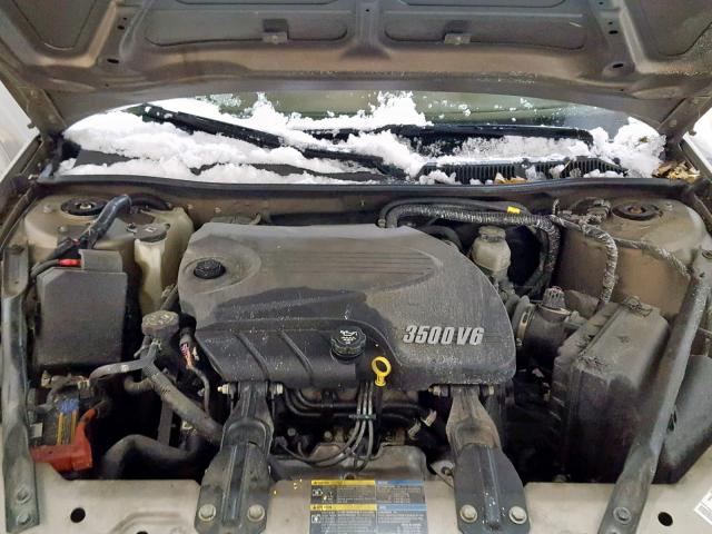 2G1WB58K279164169 - 2007 CHEVROLET IMPALA LS TAN photo 7