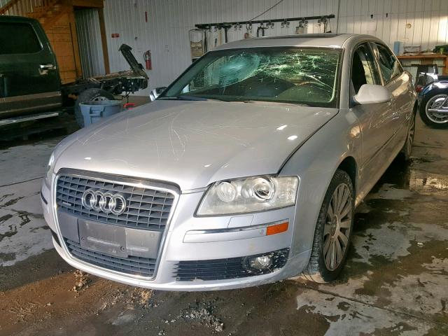 WAUMV44E97N009760 - 2007 AUDI A8 L QUATT SILVER photo 2