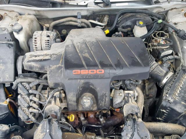 2G2WR524141337840 - 2004 PONTIAC GRAND PRIX SILVER photo 7