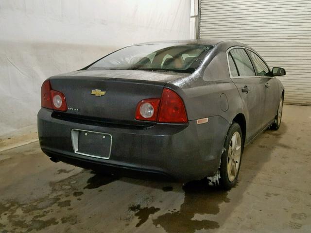 1G1ZA5EB3A4142681 - 2010 CHEVROLET MALIBU LS გრაფიტი ფოტო 4