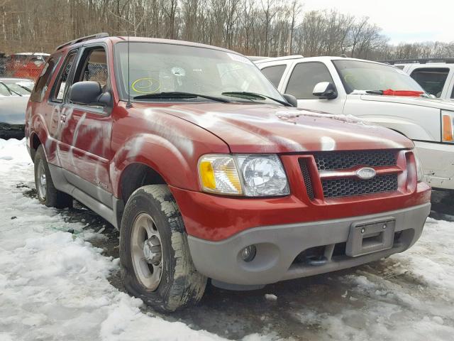 1FMYU70E21UA38976 - 2001 FORD EXPLORER S RED photo 1