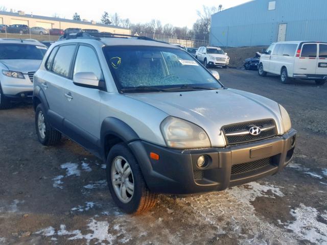 KM8JN12D47U609733 - 2007 HYUNDAI TUCSON SE SILVER photo 1