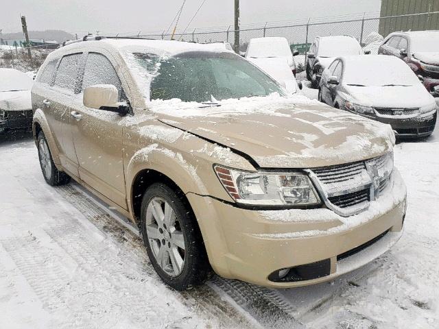 3D4PH6FV3AT215036 - 2010 DODGE JOURNEY R/ 金色 照片 1