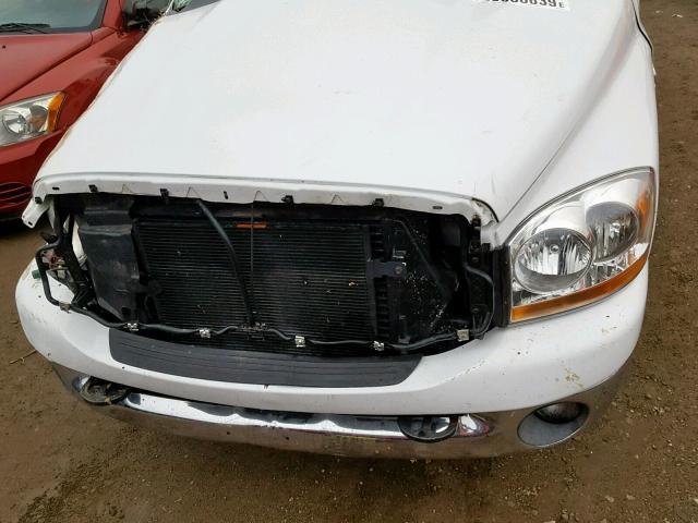 1D7KS28CX7J501131 - 2007 DODGE RAM 2500 S WHITE photo 7