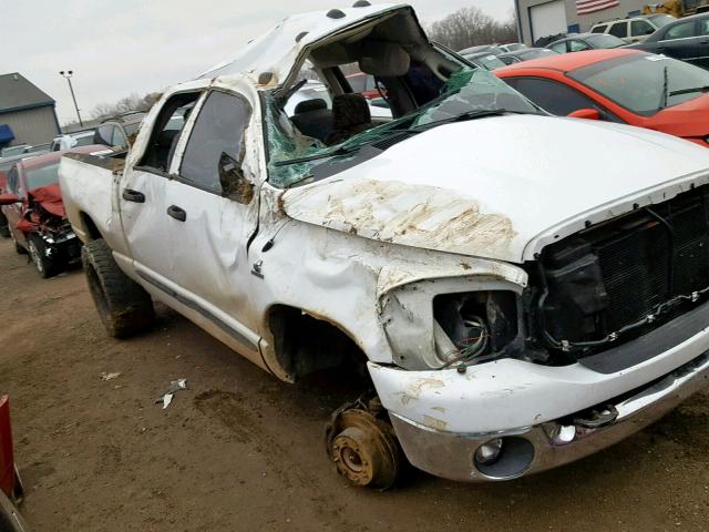 1D7KS28CX7J501131 - 2007 DODGE RAM 2500 S WHITE photo 9