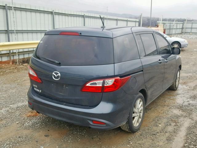 JM1CW2BLXC0112808 - 2012 MAZDA 5 GRAY photo 4