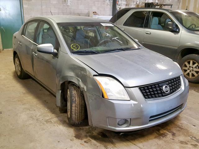 3N1AB61EX8L622487 - 2008 NISSAN SENTRA 2.0 GRAY photo 1