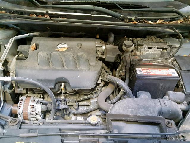 3N1AB61EX8L622487 - 2008 NISSAN SENTRA 2.0 GRAY photo 7