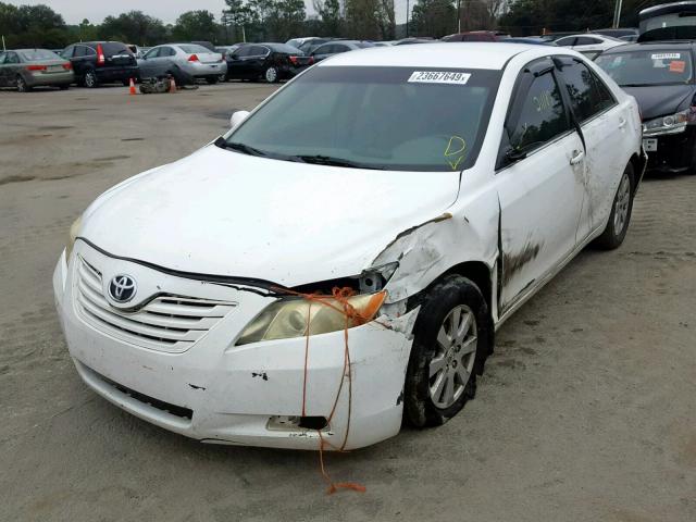 4T1BE46K37U578005 - 2007 TOYOTA CAMRY NEW WHITE photo 2