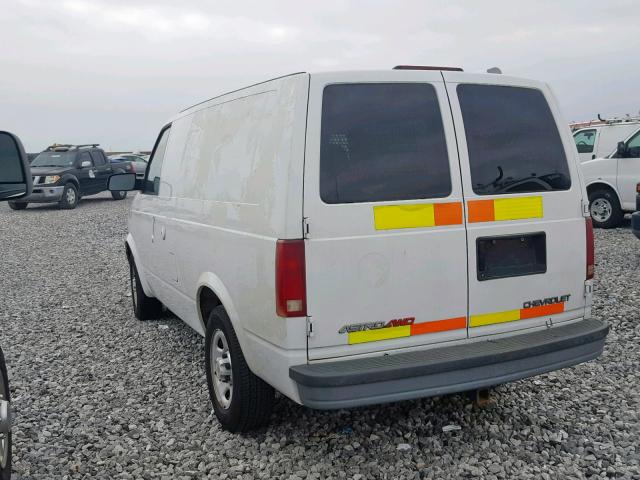 1GCDL19X24B130354 - 2004 CHEVROLET ASTRO WHITE photo 3