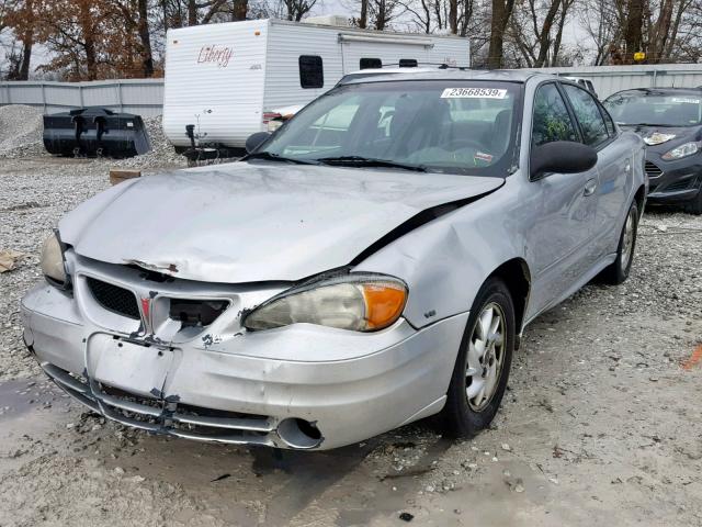 1G2NF52E94C251831 - 2004 PONTIAC GRAND AM S ვერცხლისფერი ფოტო 2