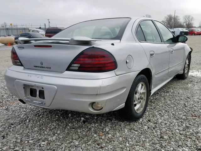 1G2NF52E94C251831 - 2004 PONTIAC GRAND AM S ვერცხლისფერი ფოტო 4