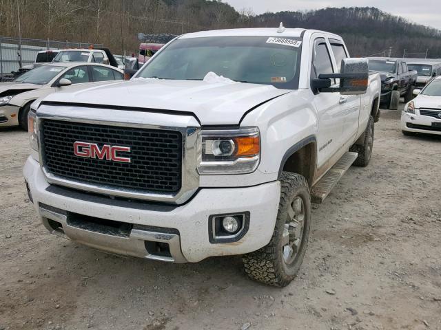 1GT42YEG8GF126114 - 2016 GMC SIERRA K35 WHITE photo 2