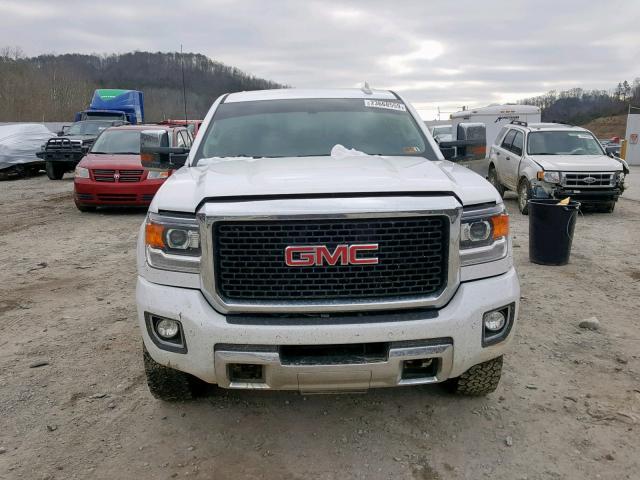 1GT42YEG8GF126114 - 2016 GMC SIERRA K35 WHITE photo 9