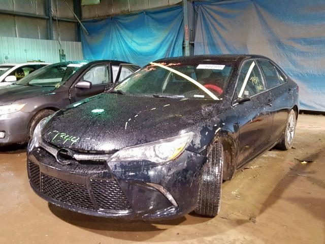 4T1BF1FK7GU181344 - 2016 TOYOTA CAMRY LE BLACK photo 2