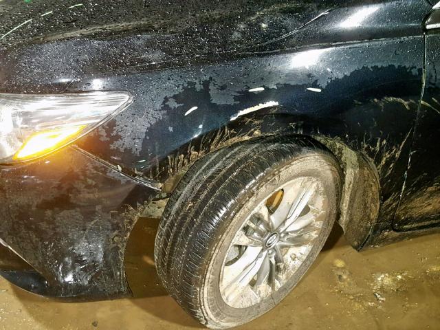 4T1BF1FK7GU181344 - 2016 TOYOTA CAMRY LE BLACK photo 9