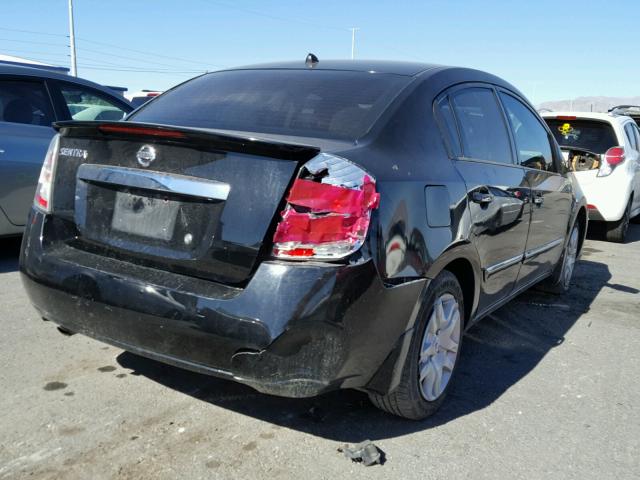 3N1AB6AP8CL643767 - 2012 NISSAN SENTRA 2.0 BLACK photo 4