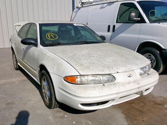 1G3NL52E24C237063 - 2004 OLDSMOBILE ALERO GL WHITE photo 1