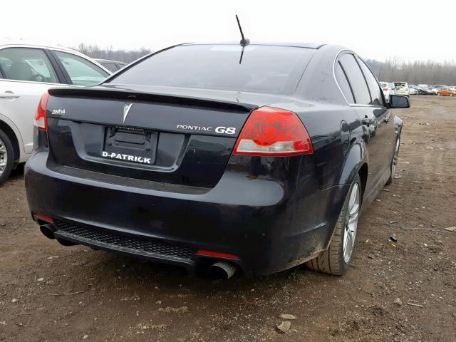 6G2ER57749L169274 - 2009 PONTIAC G8 BLACK photo 4