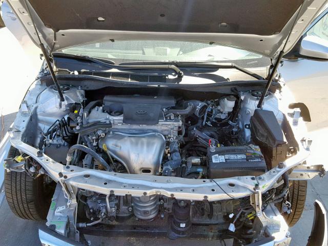 4T4BF1FK9DR282158 - 2013 TOYOTA CAMRY L SILVER photo 7