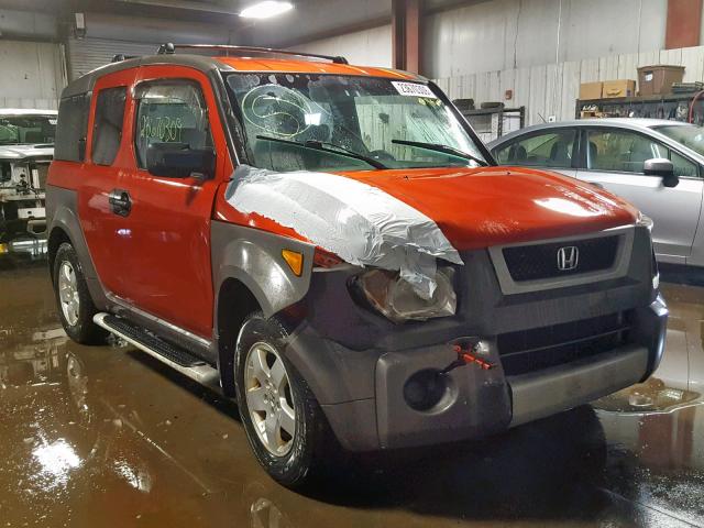 5J6YH285X3L031812 - 2003 HONDA ELEMENT EX ORANGE photo 1