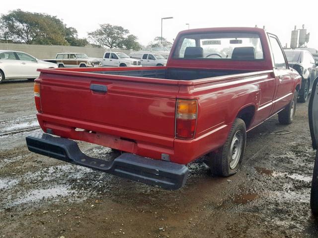 JT4RN55R7G0181783 - 1986 TOYOTA PICKUP 1/2 RED photo 4