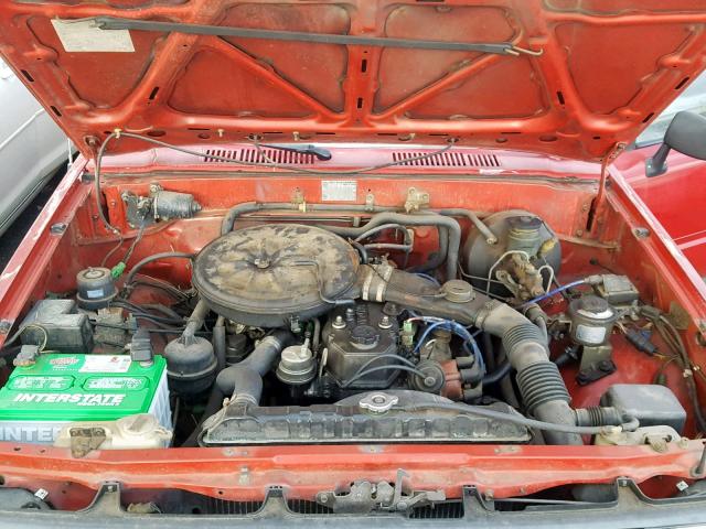 JT4RN55R7G0181783 - 1986 TOYOTA PICKUP 1/2 RED photo 7