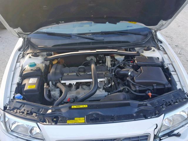 YV1TS592961434228 - 2006 VOLVO S80 2.5T WHITE photo 7