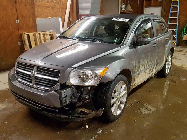 1C3CDWEAXCD527227 - 2012 DODGE CALIBER SX GRAY photo 2